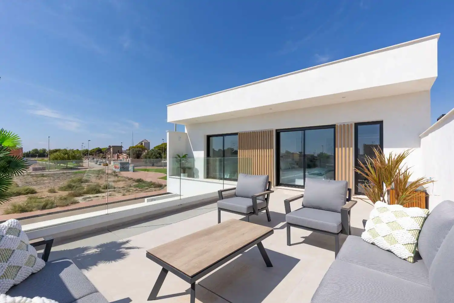Terraza de Casa o chalet en venta en San Javier con Piscina
