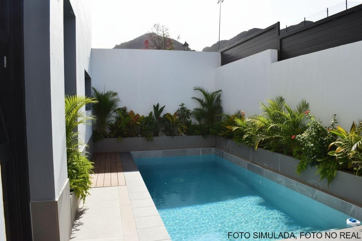 Piscina de Casa o xalet en venda en Valsequillo de Gran Canaria amb Jardí privat, Terrassa i Traster