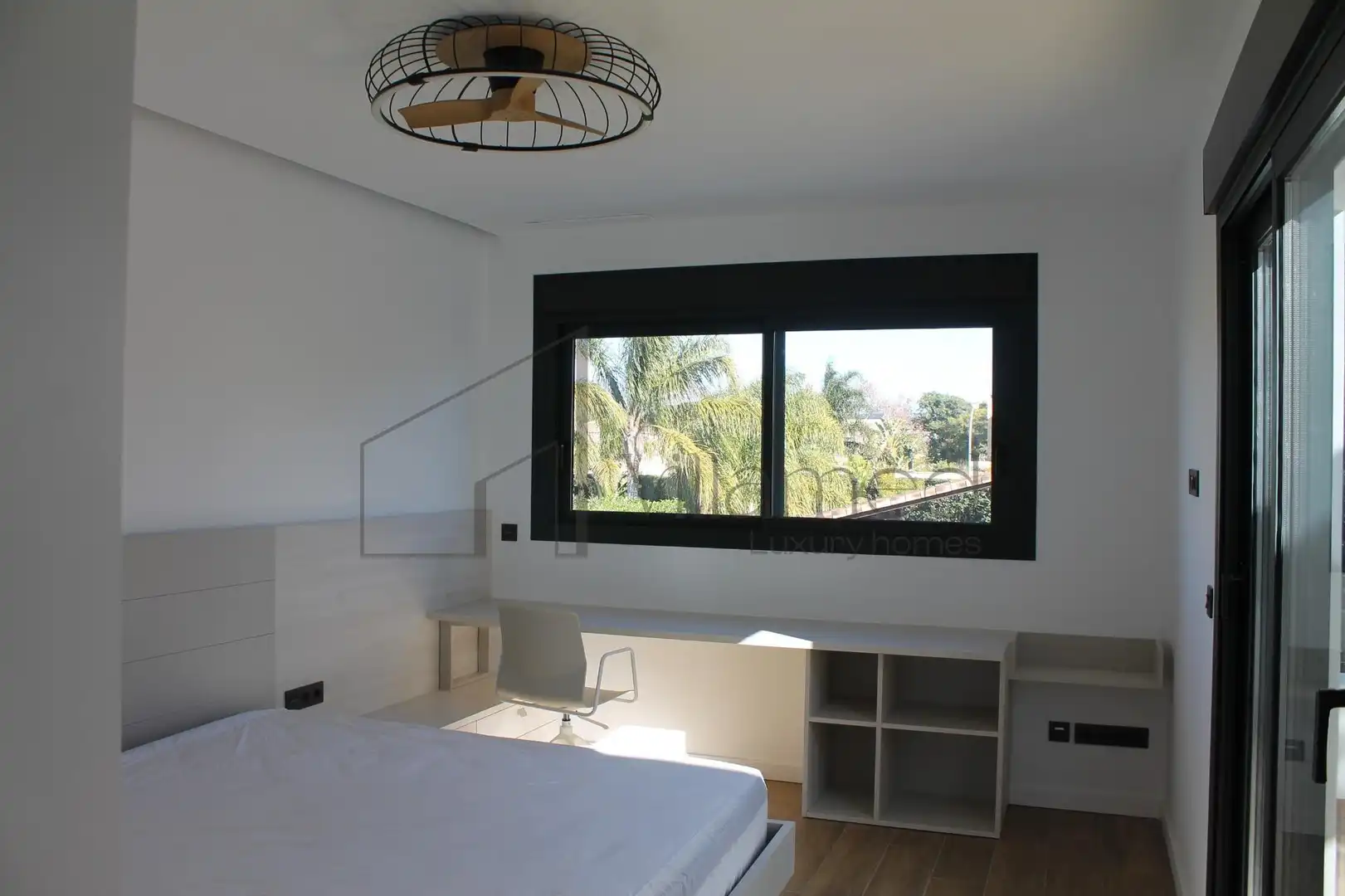 Dormitori de Casa o xalet de lloguer en L'Eliana amb Aire condicionat, Jardí privat i Terrassa