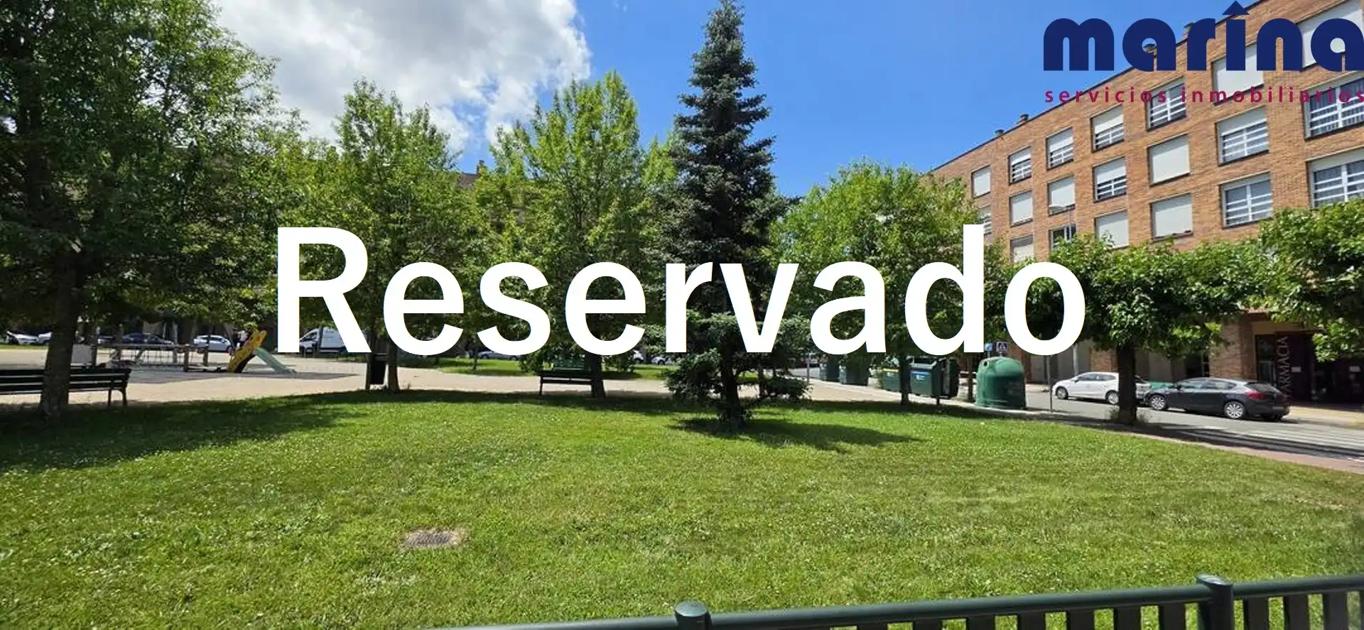Exterior view of Flat for sale in  Pamplona / Iruña  with Heating, Parquet flooring and Storage room