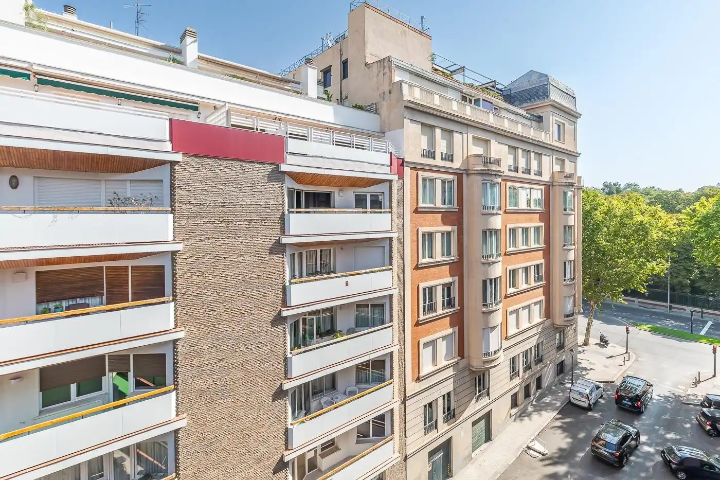 Exterior view of Apartments for rent in Madrid  with Heating and Storage room