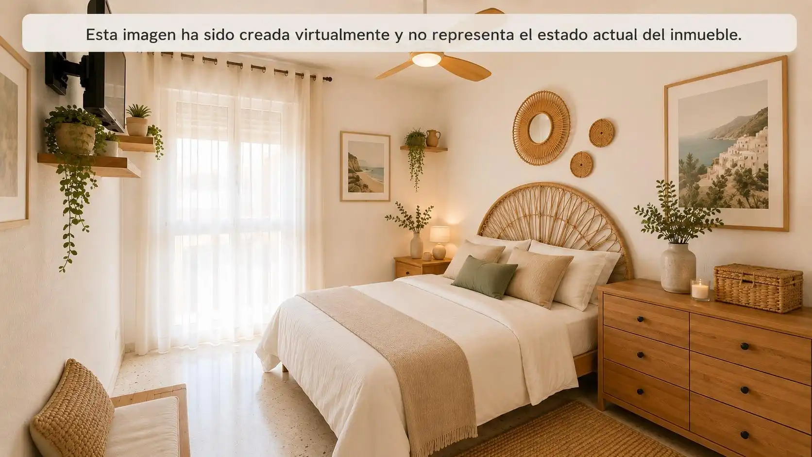 Dormitori de Pis en venda en Benalmádena amb Aire condicionat, Parquet i Terrassa