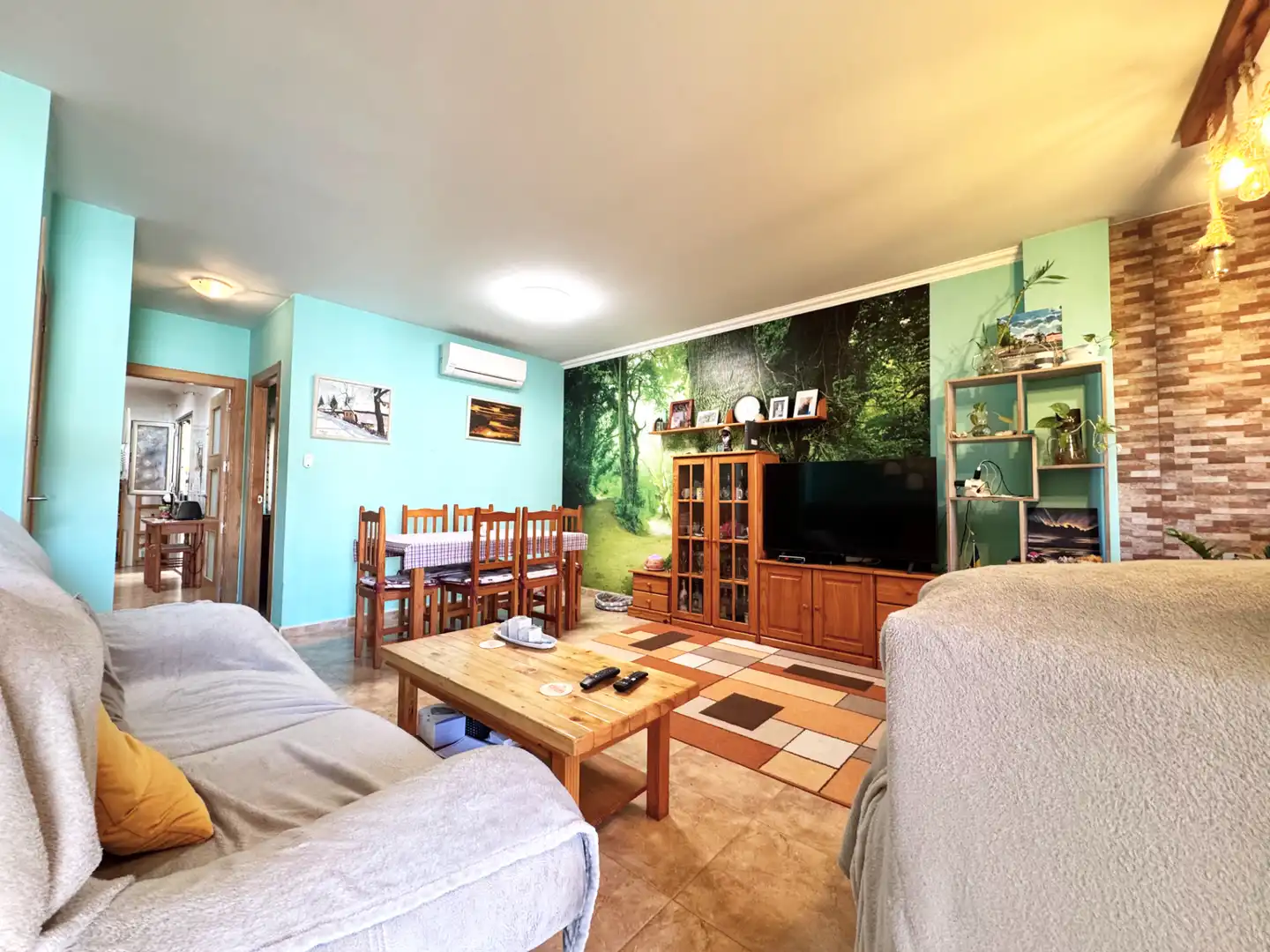 Sala de estar de Casa adosada en venta en San Javier con Aire acondicionado, Jardín privado y Trastero