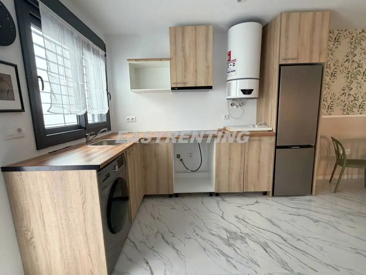 Küche von Wohnungen zur Miete in La Línea de la Concepción mit Terrasse, Möbliert und Balkon