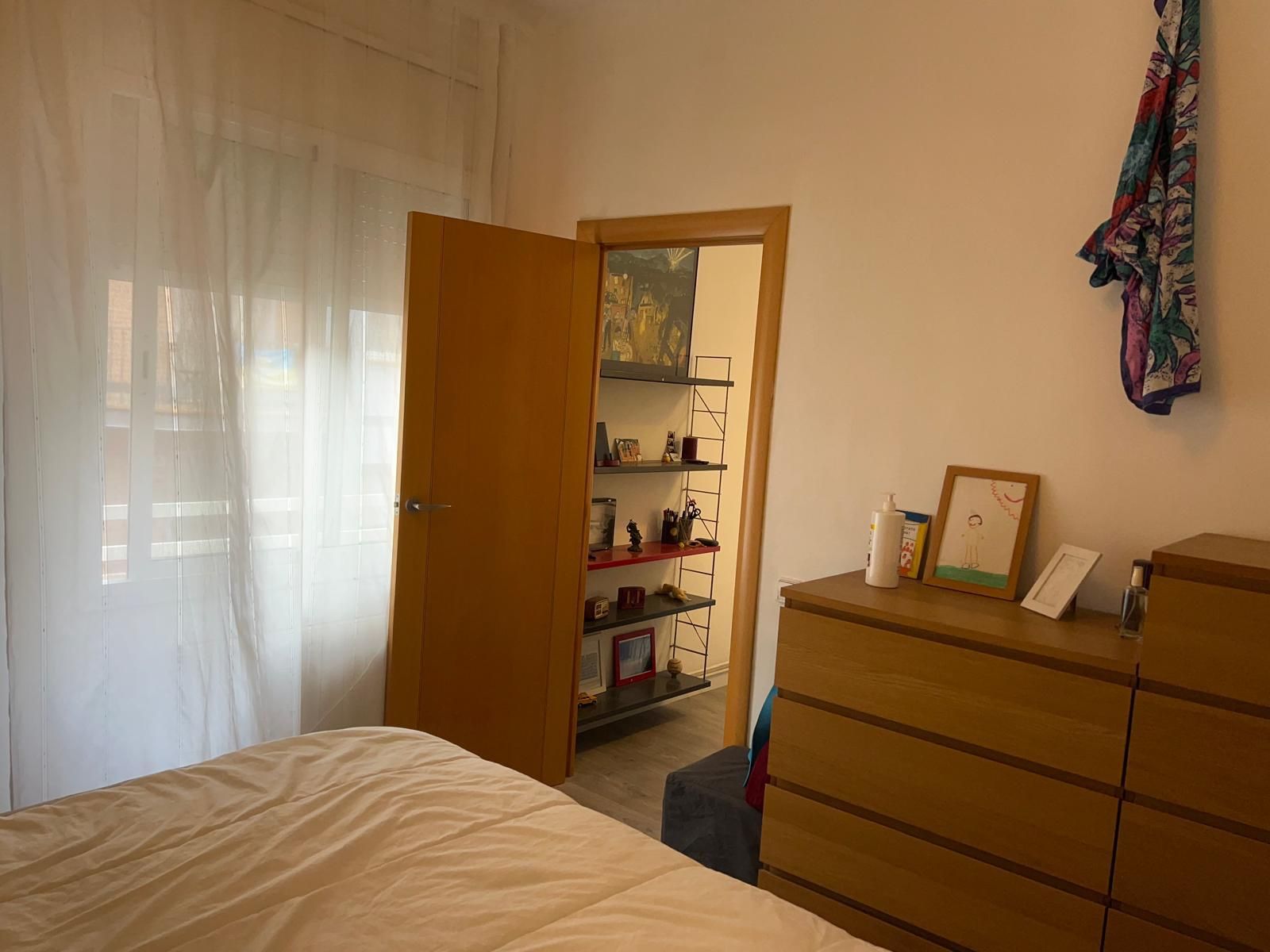 Bedroom of Flat for sale in  Barcelona Capital  with Heating and Parquet flooring