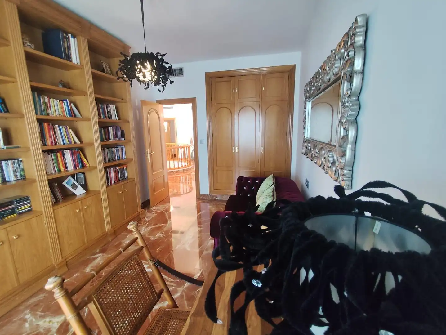 Sala de estar de Casa o chalet en venta en Murcia con Aire acondicionado, Jardín privado y Terraza