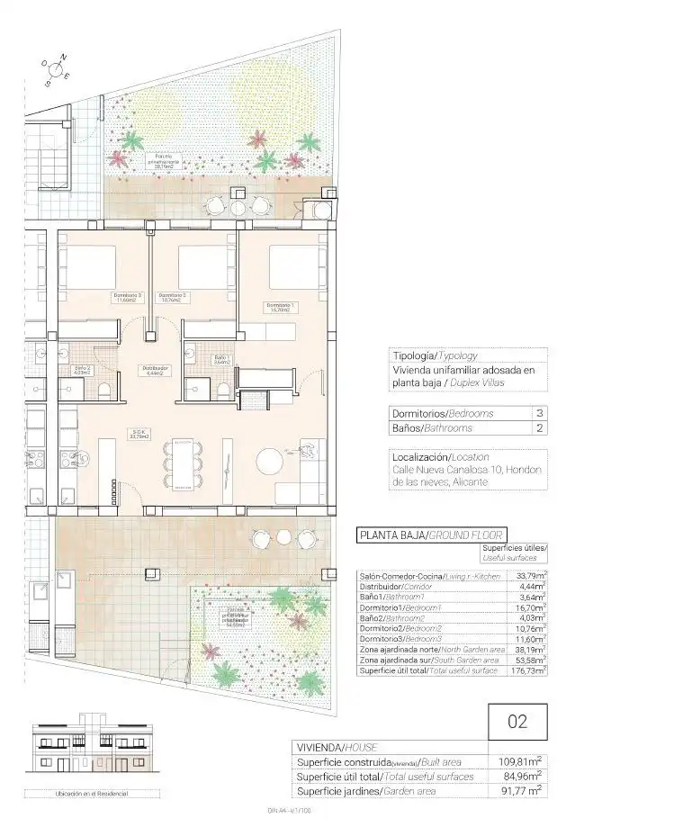 Ground floor with garden for sale in Calle Calle Nueva Canalosa, imagen 35