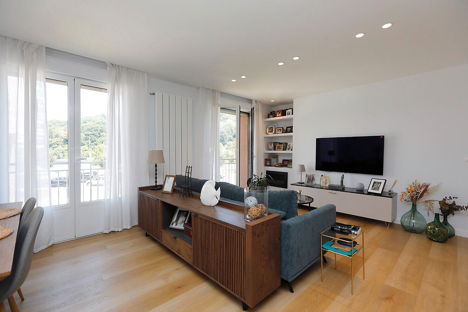 Sala de estar de Piso en venta en Donostia - San Sebastián  con Calefacción, Trastero y Balcón