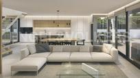 Sala d'estar de Casa o xalet en venda en Sant Feliu de Llobregat amb Aire condicionat, Calefacció i Jardí privat