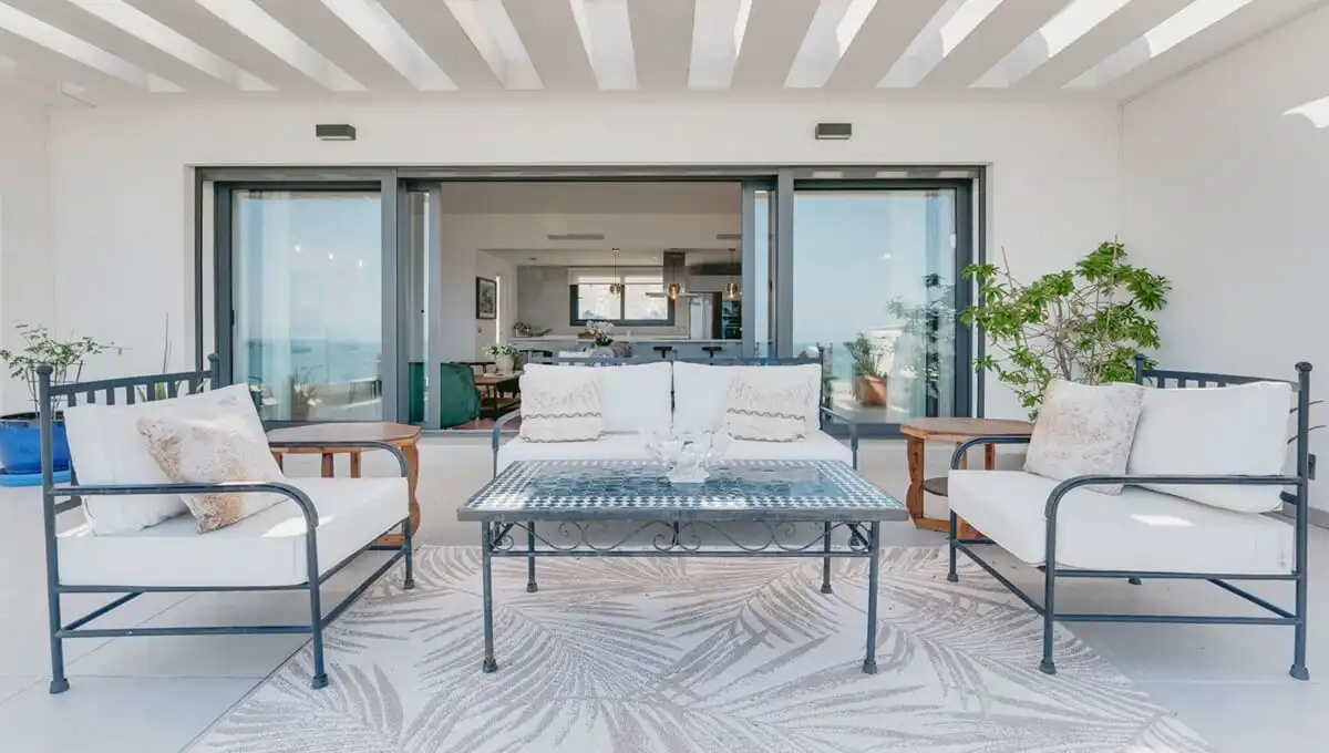 Terraza de Ático en venta en La Alcaidesa con Aire acondicionado, Calefacción y Jardín privado