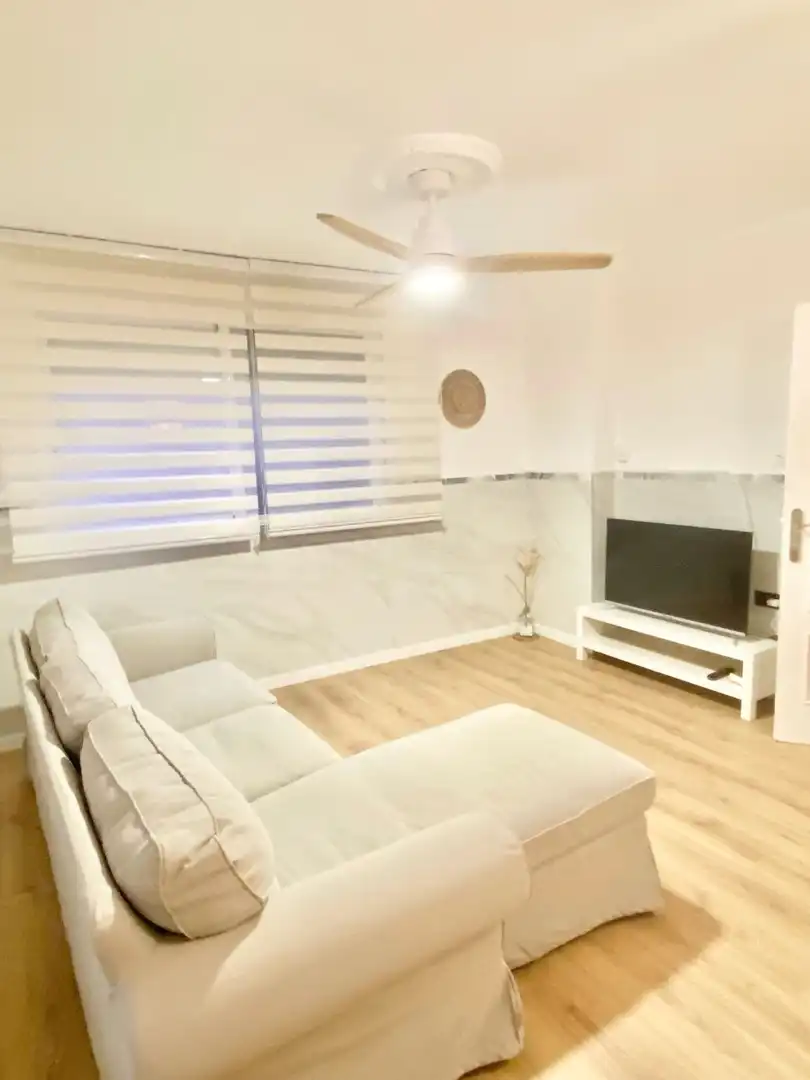 Living room of Apartments for rent in Murcia  with Air Conditioner, Furnished and Washing machine