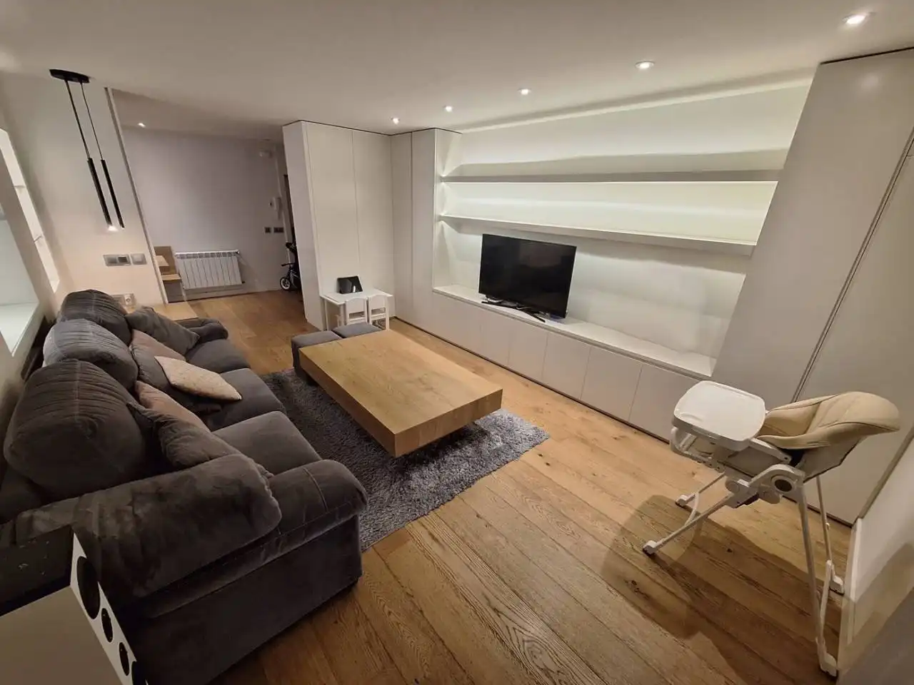 Sala de estar de Piso de alquiler en Fuenlabrada con Aire acondicionado y Calefacción