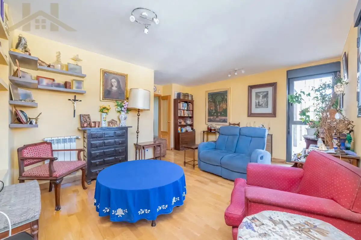 Sala de estar de Piso en venta en Valdemoro con Aire acondicionado, Calefacción y Jardín privado
