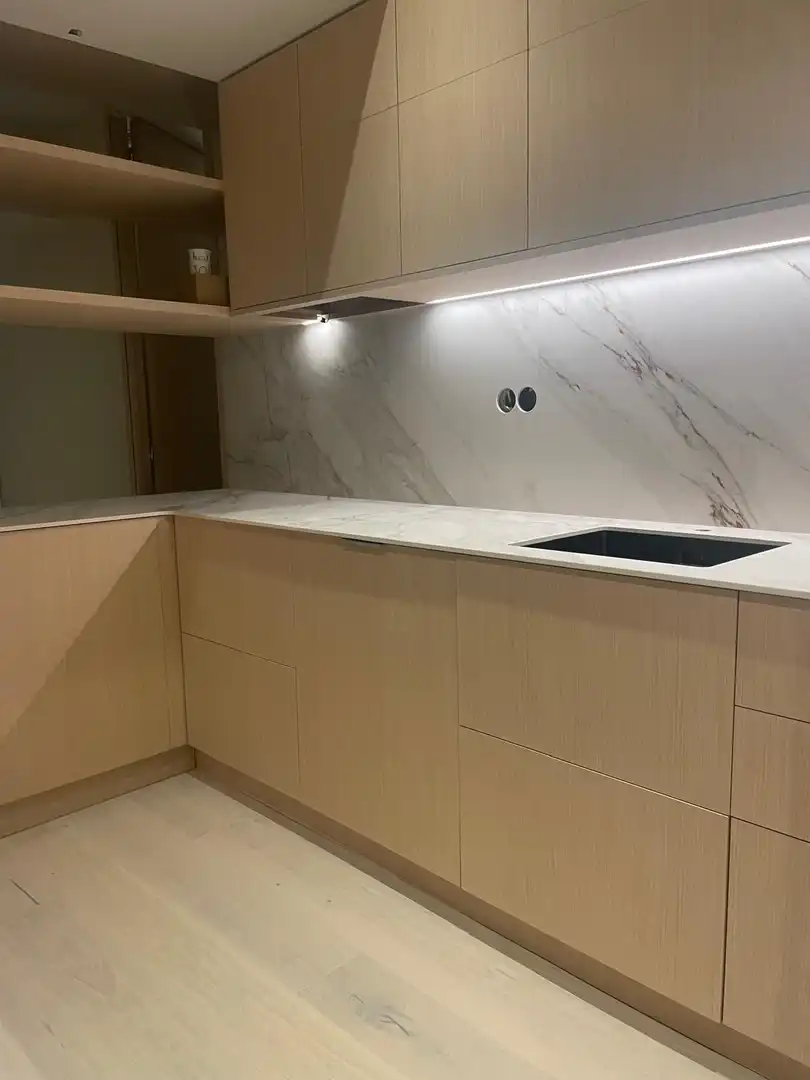 Kitchen of Office for sale in Barcelona  with Air Conditioner and Heating