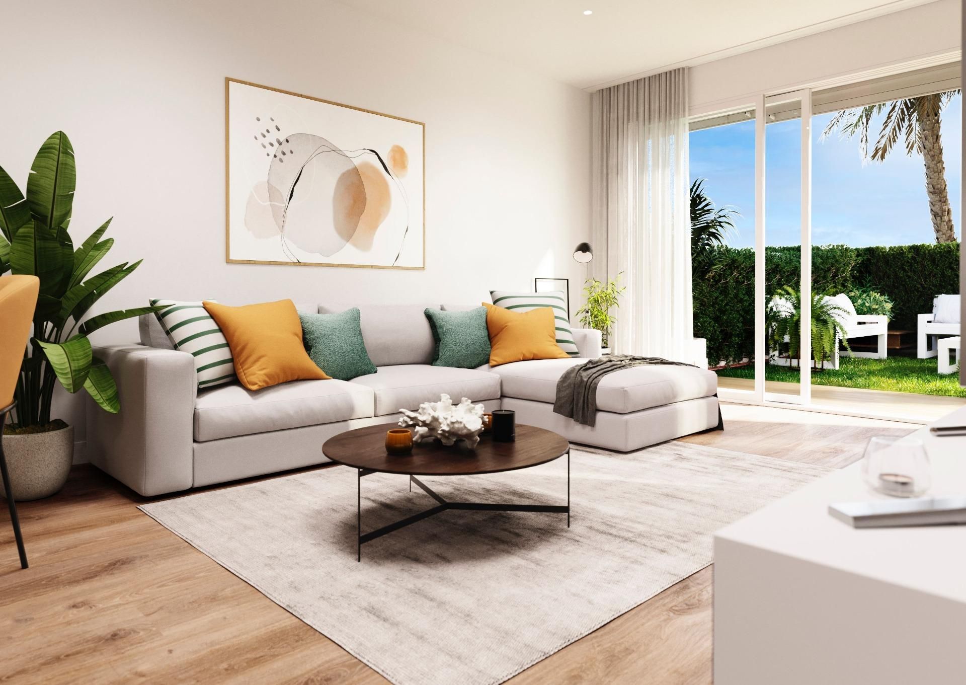 Sala d'estar de Apartament en venda en Alicante / Alacant