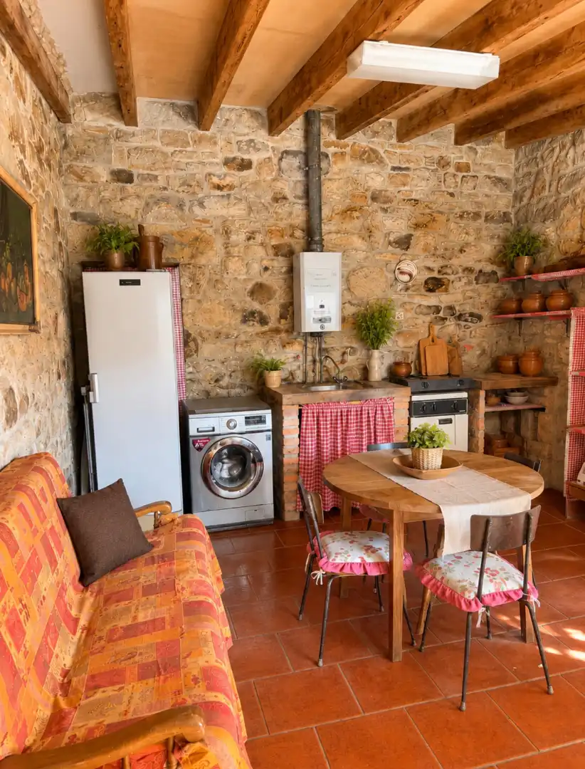 Cuina de Finca rústica en venda en Villaviciosa amb Calefacció, Jardí privat i Terrassa
