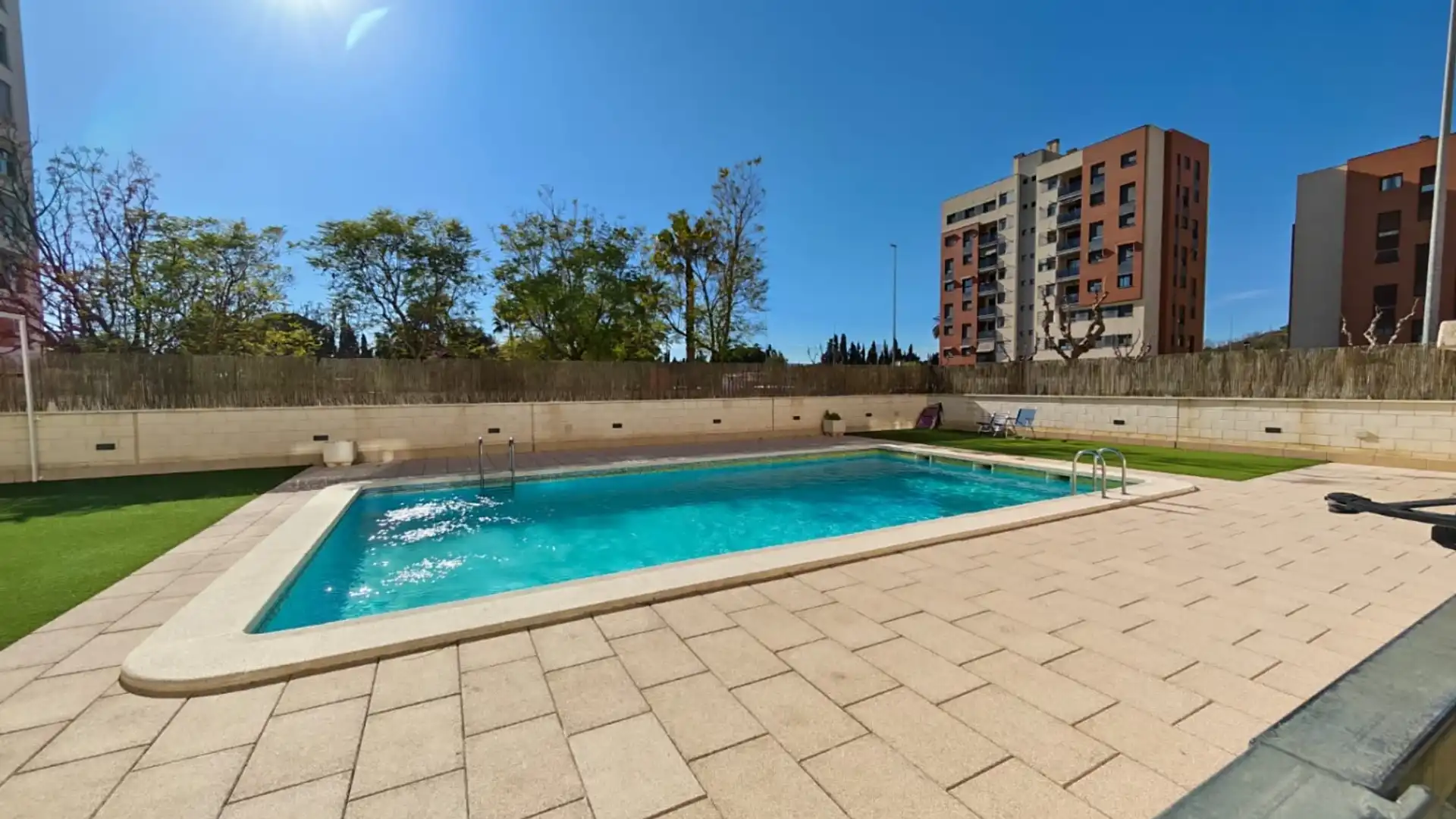 Piscina de Piso de alquiler en  Murcia Capital con Aire acondicionado, Calefacción y Trastero