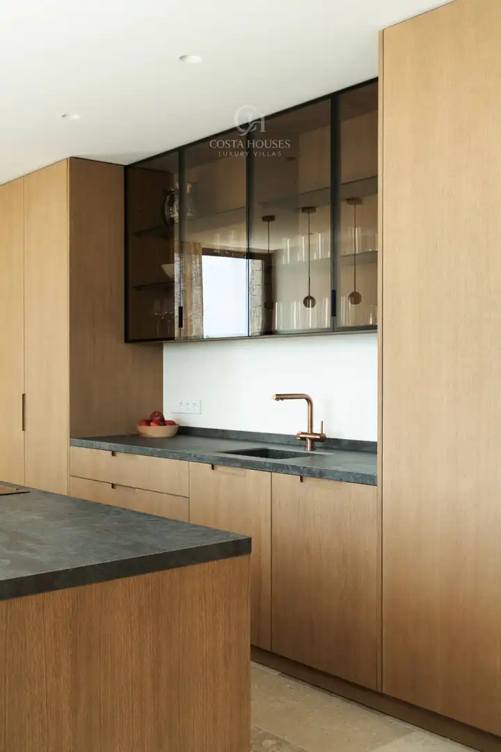 Kitchen of Houses for sale in Jávea / Xàbia  with Air Conditioner, Private garden and Terrace