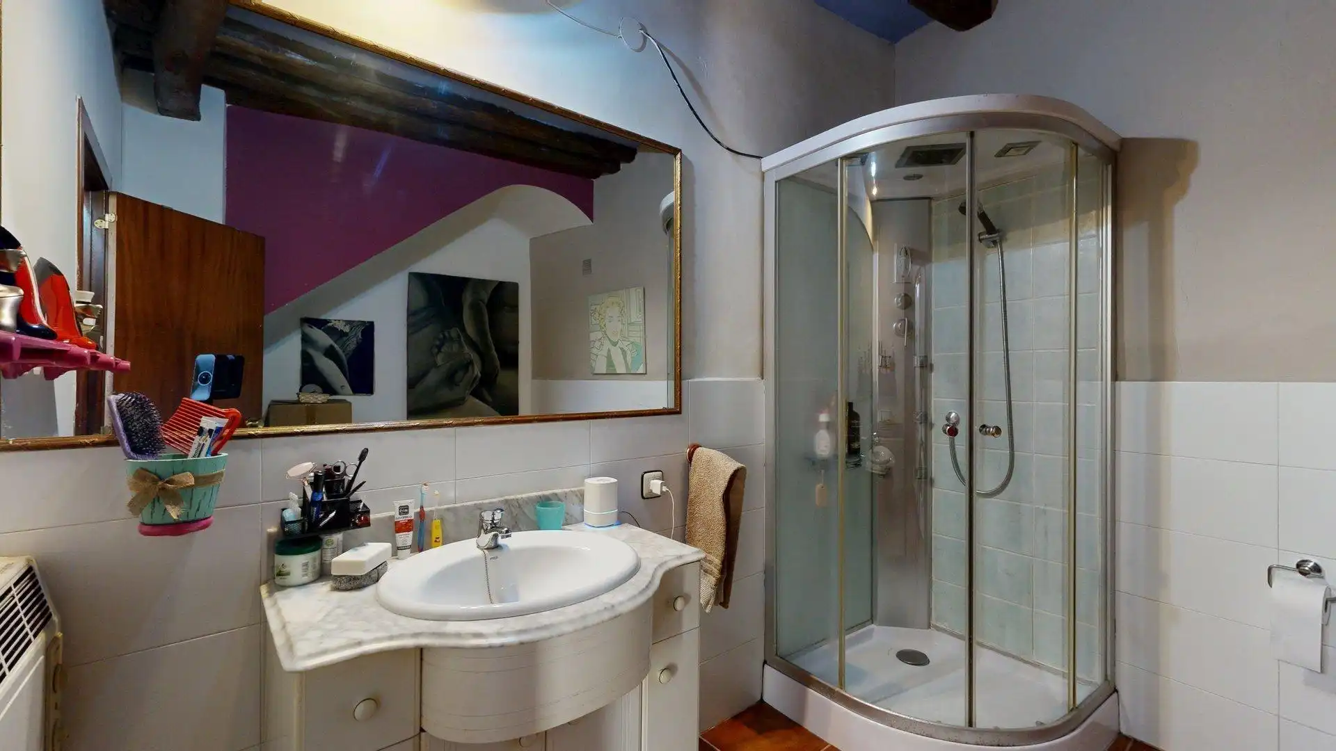 Baño de Casa o chalet en venta en Ejea de los Caballeros con Calefacción y Terraza
