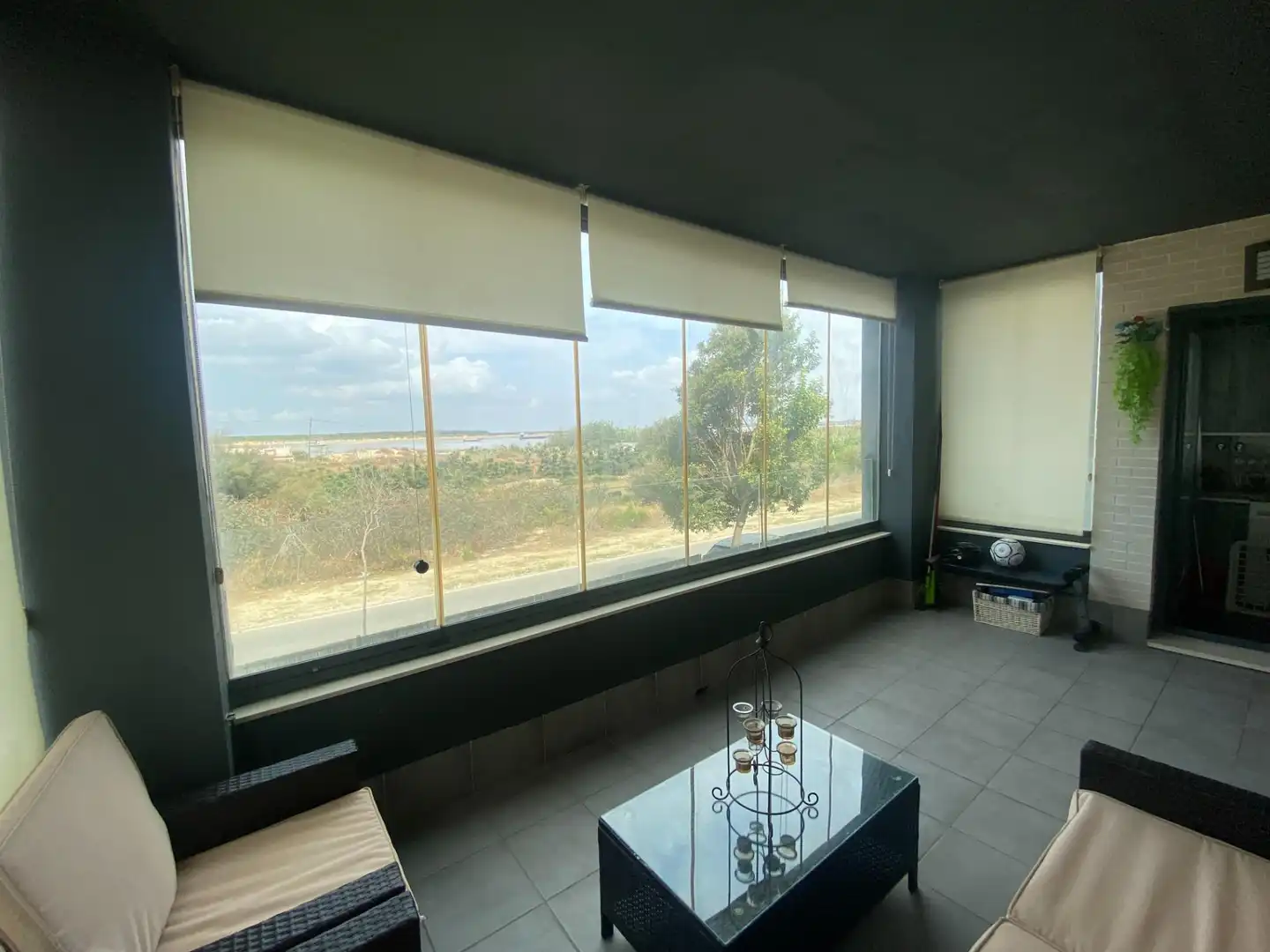 Sala de estar de Piso en venta en Sanlúcar de Barrameda con Aire acondicionado, Jardín privado y Terraza