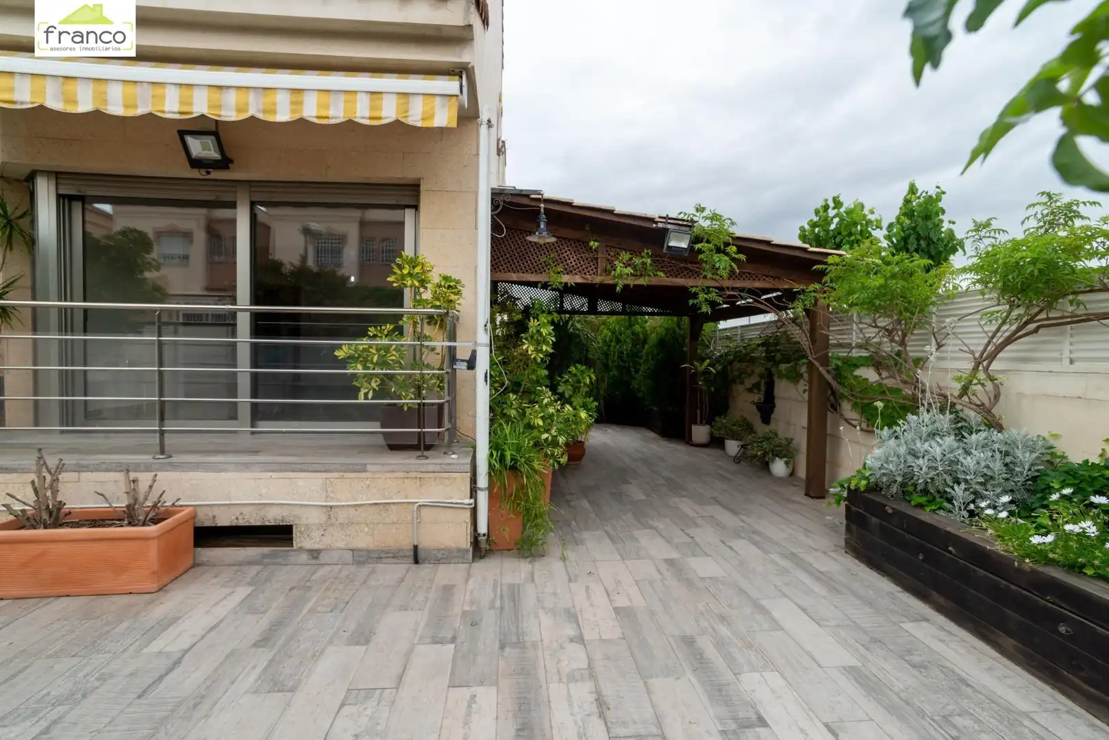 Terraza de Casa adosada en venta en Murcia con Aire acondicionado, Jardín privado y Terraza