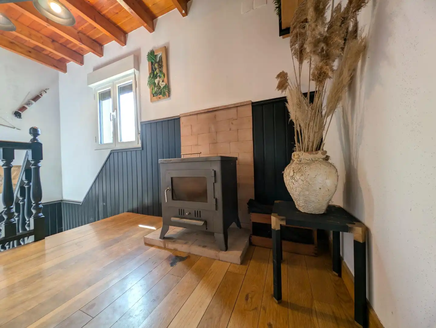 Sala de estar de Casa o chalet en venta en Laviana con Calefacción y Terraza