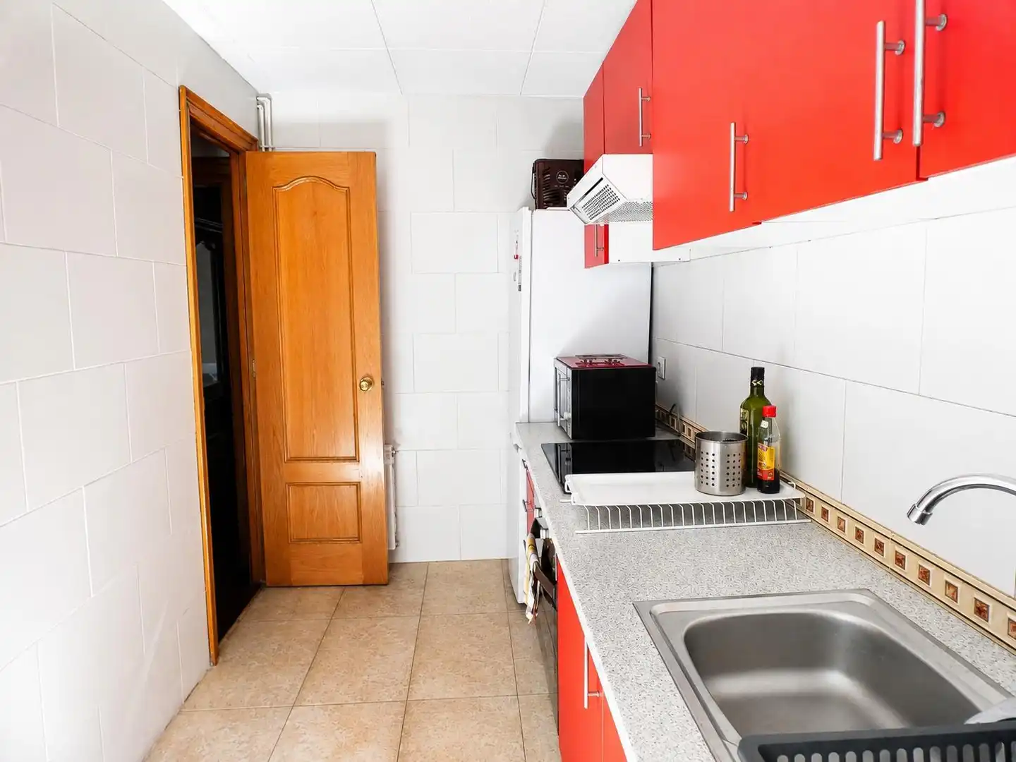 Küche von Wohnung zum Verkauf in Manresa mit Klimaanlage, Heizung und Möbliert