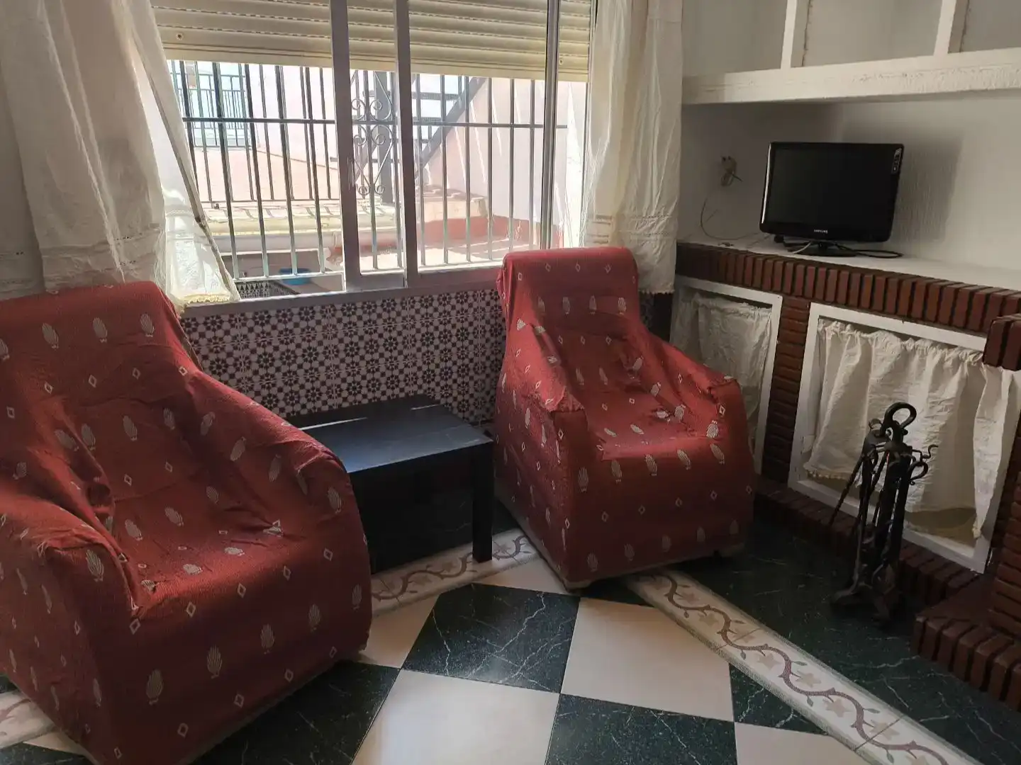 Sala d'estar de Pis en venda en Cartaya amb Aire condicionat i Balcó