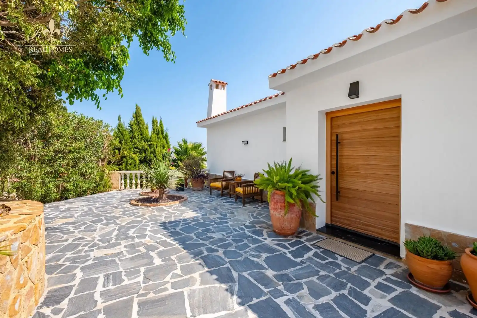 Terraza de Casa o chalet en venta en La Nucia con Aire acondicionado, Piscina y Amueblado