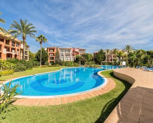 Swimming pool of Apartment for sale in Calvià  with Air Conditioner, Heating and Private garden