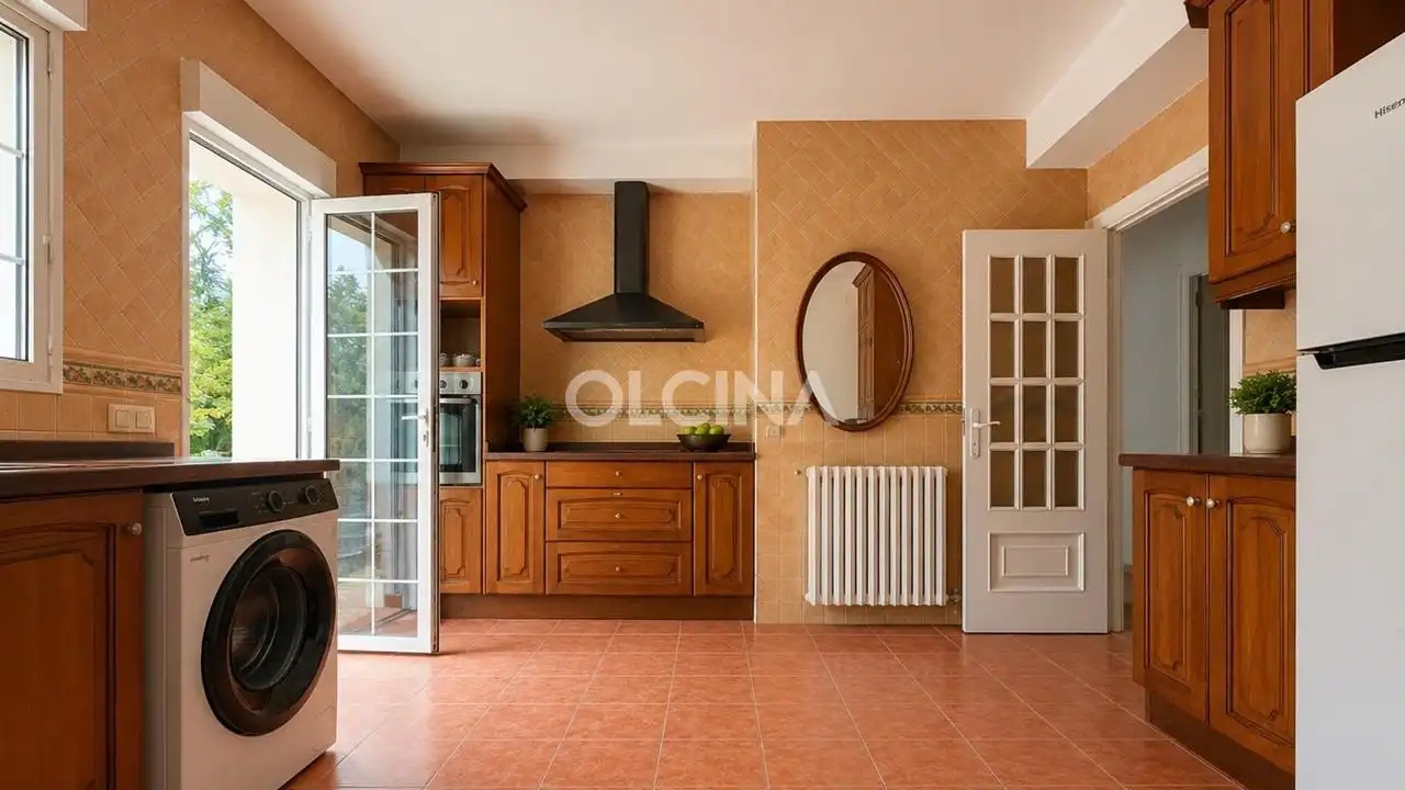 Cocina de Casa o chalet en venta en Muro de Alcoy con Aire acondicionado, Calefacción y Terraza
