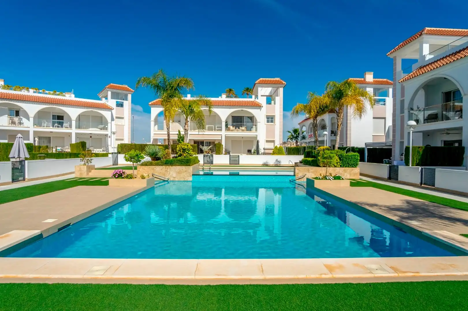 Swimming pool of Flat for sale in Ciudad Quesada