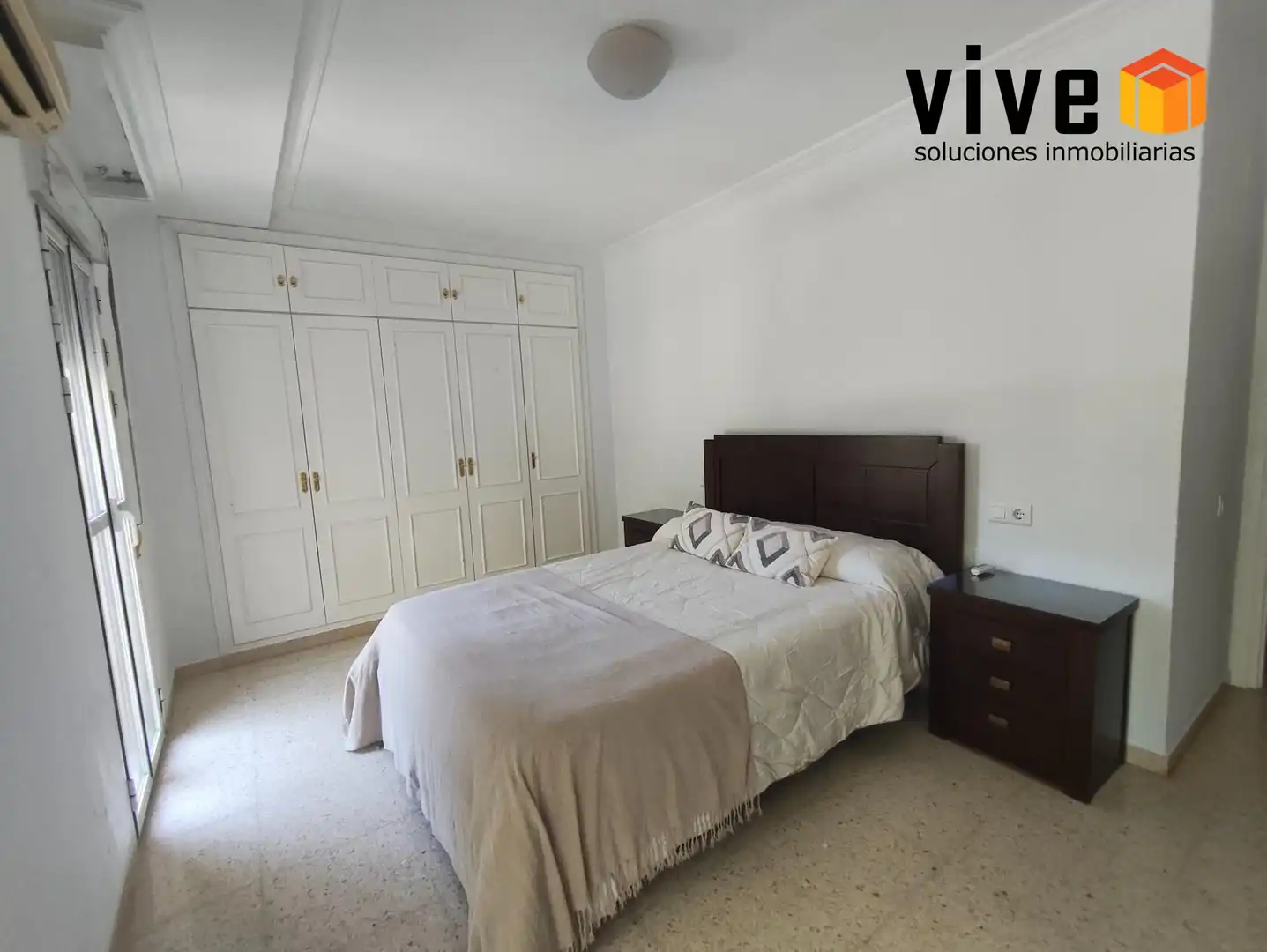 Habitación de Piso de alquiler en Sevilla con Aire acondicionado, Amueblado y Balcón