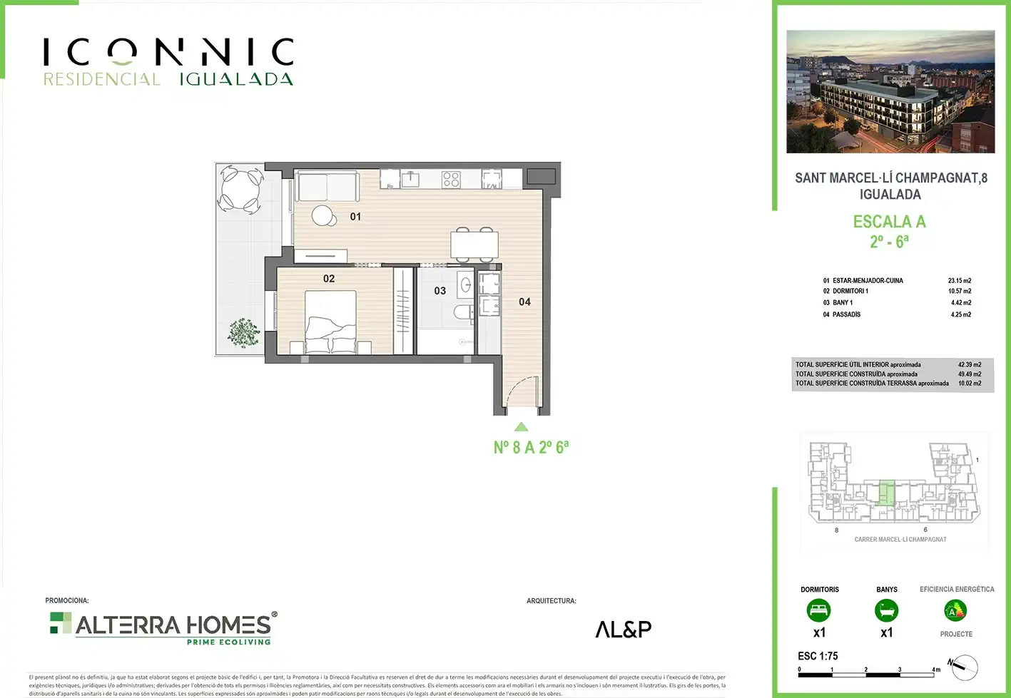 Piso en venta en Igualada con Aire acondicionado, Calefacción y Parquet