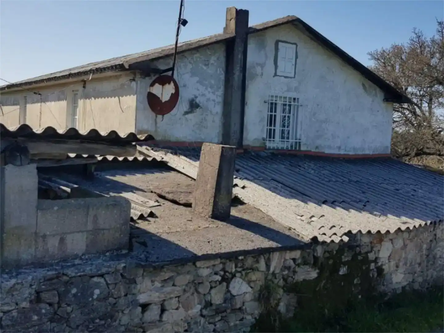Vista exterior de Finca rústica en venta en Monfero con Jardín privado