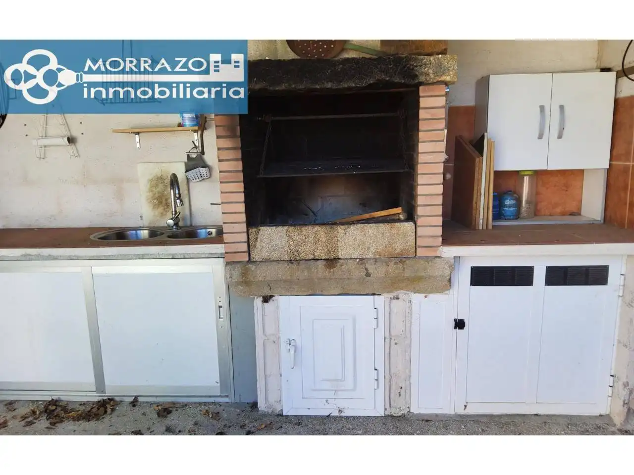 Cocina de Casa o chalet en venta en A Estrada  con Aire acondicionado, Piscina y Amueblado