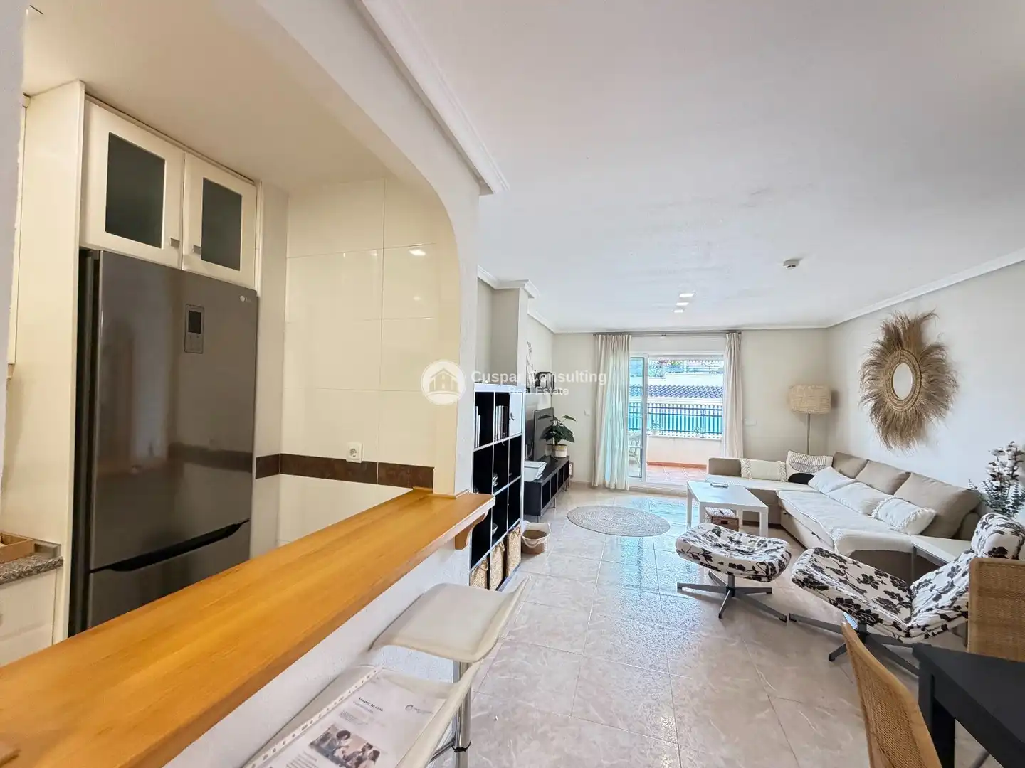 Sala d'estar de Apartament en venda en Pueblo Latino