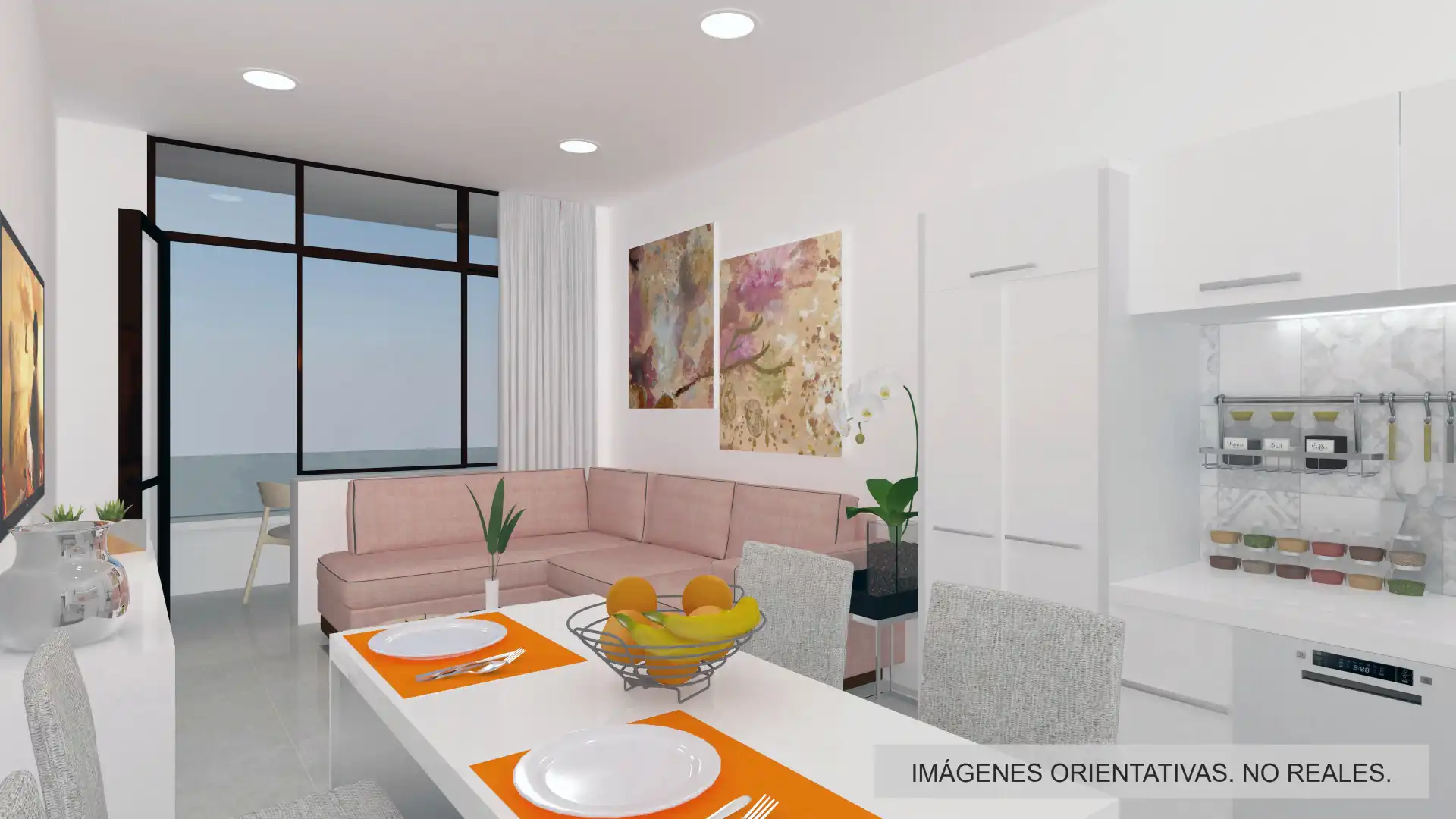 Sala de estar de Estudio en venta en Las Palmas de Gran Canaria con Terraza, Trastero y Horno