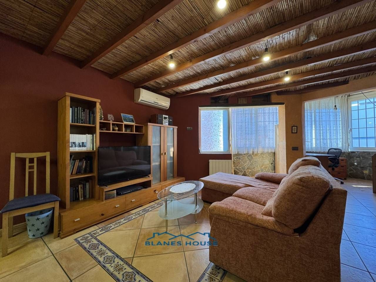 Sala d'estar de Pis en venda en Blanes amb Aire condicionat, Calefacció i Terrassa