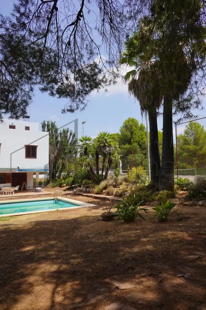 Jardín de Casa o chalet de alquiler en Bétera con Aire acondicionado, Calefacción y Jardín privado