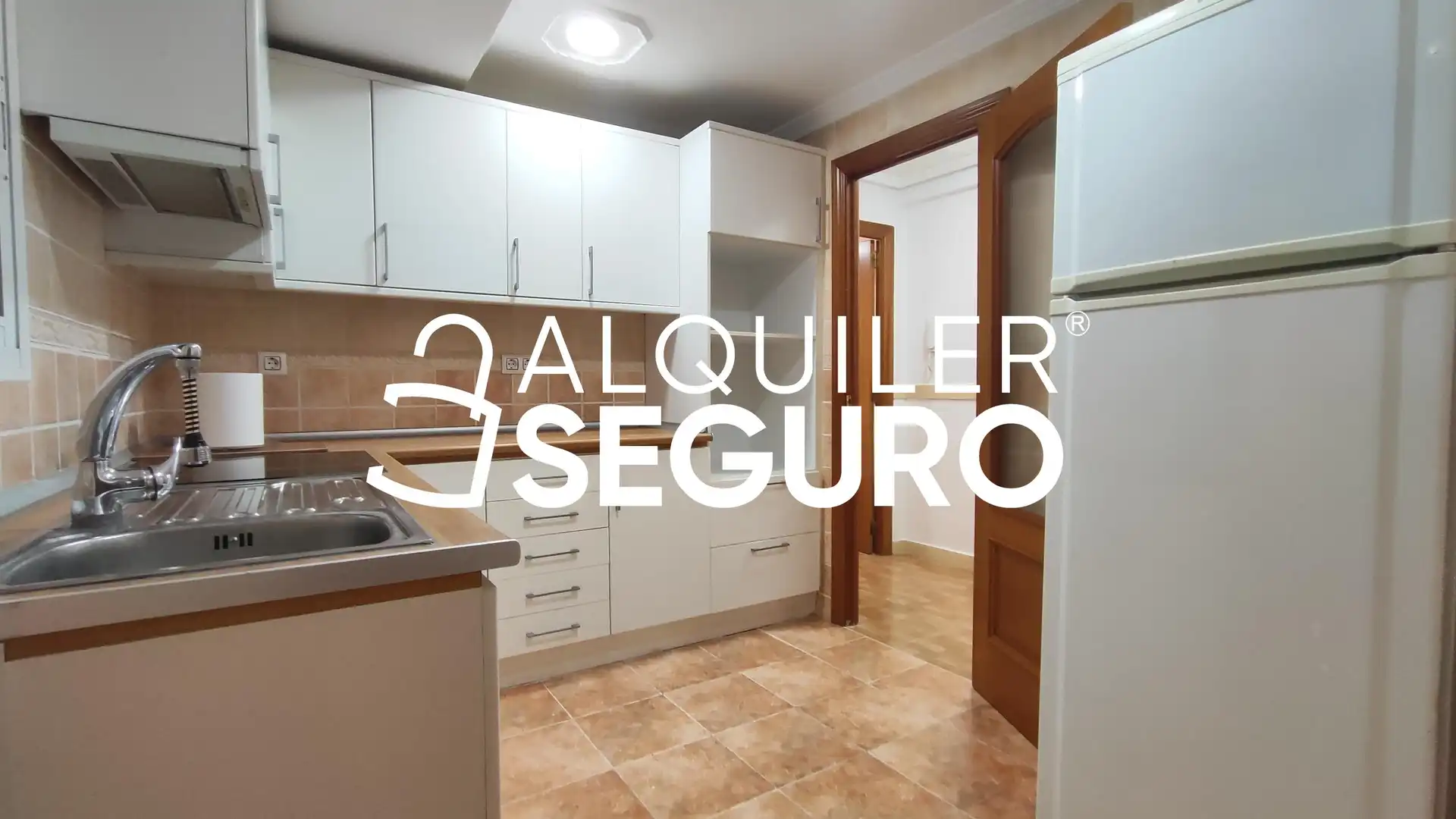 Kitchen of Flat for rent in Valencia  with Terrace and Furnished