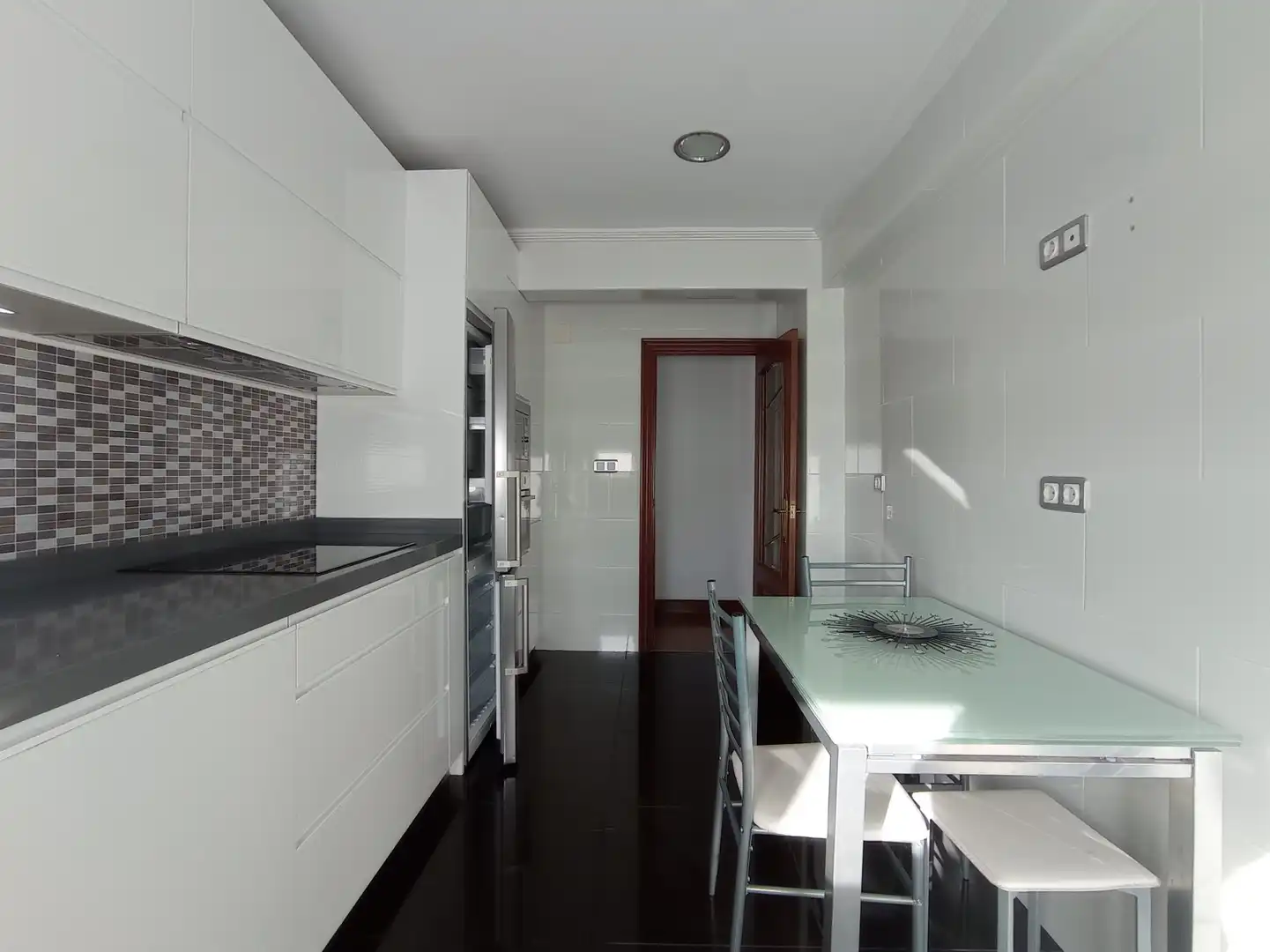 Kitchen of Flat for sale in Etxebarri  with Heating, Terrace and Storage room