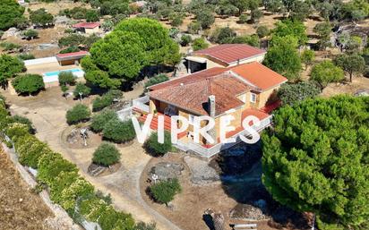 Exterior view of House or chalet for sale in Malpartida de Cáceres  with Air Conditioner, Heating and Terrace