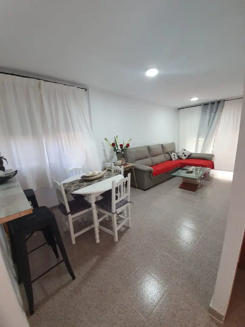Sala de estar de Planta baja en venta en Roquetas de Mar con Aire acondicionado, Calefacción y Terraza
