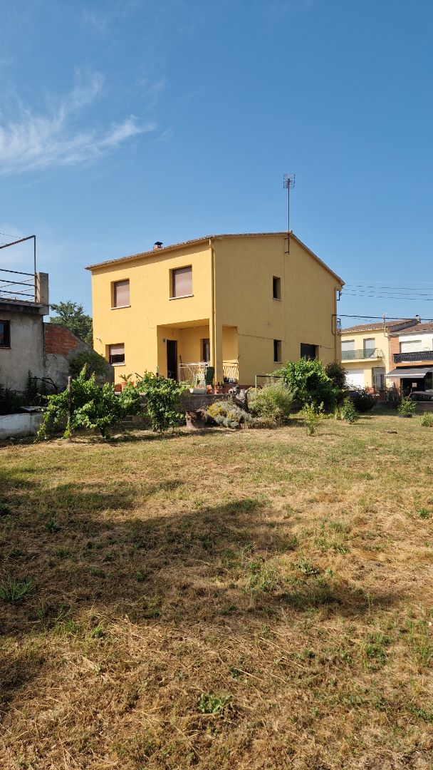 Exterior view of House or chalet for sale in Santa Coloma de Farners  with Heating