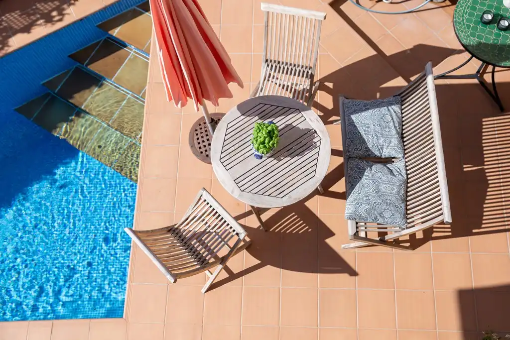 Terrassa de Casa adosada en venda en  Palma de Mallorca amb Aire condicionat, Jardí privat i Terrassa