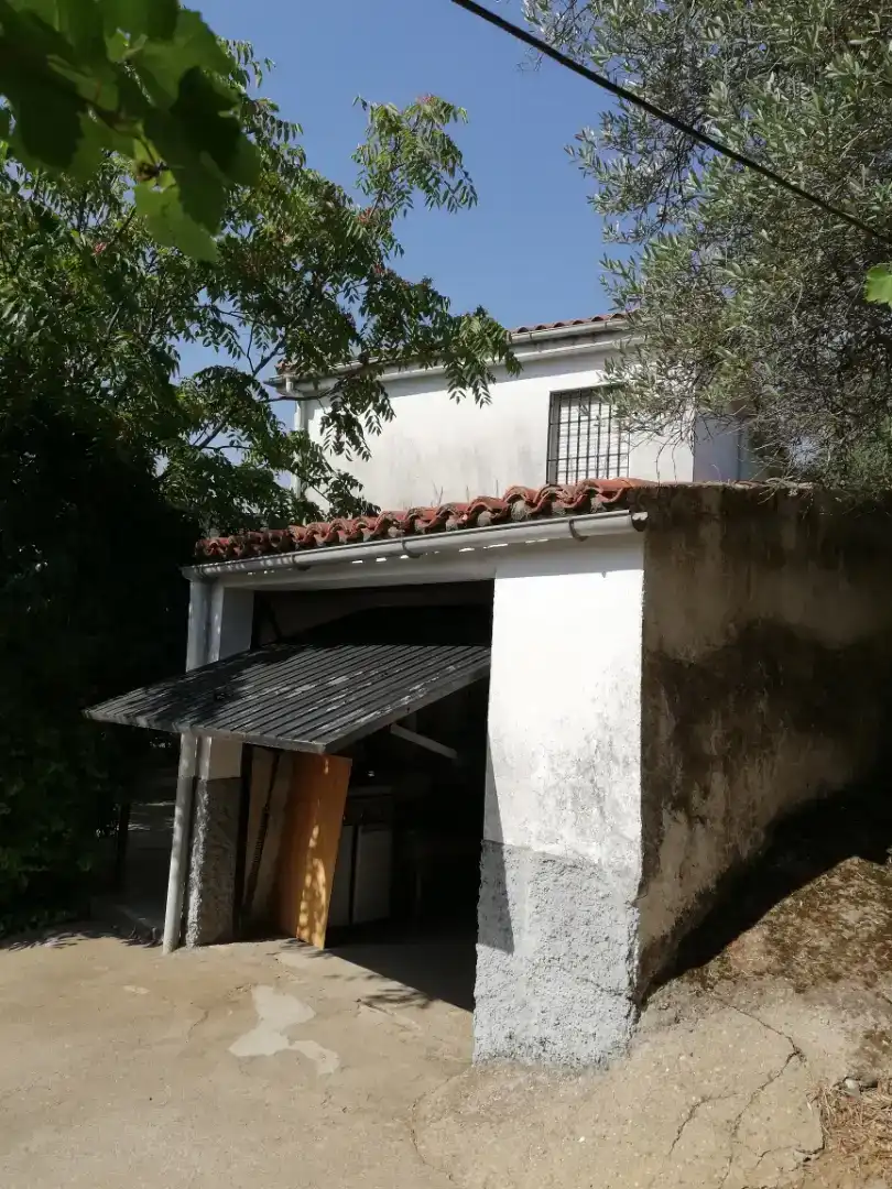 Vista exterior de Finca rústica en venda en Plasencia amb Jardí privat, Traster i Piscina