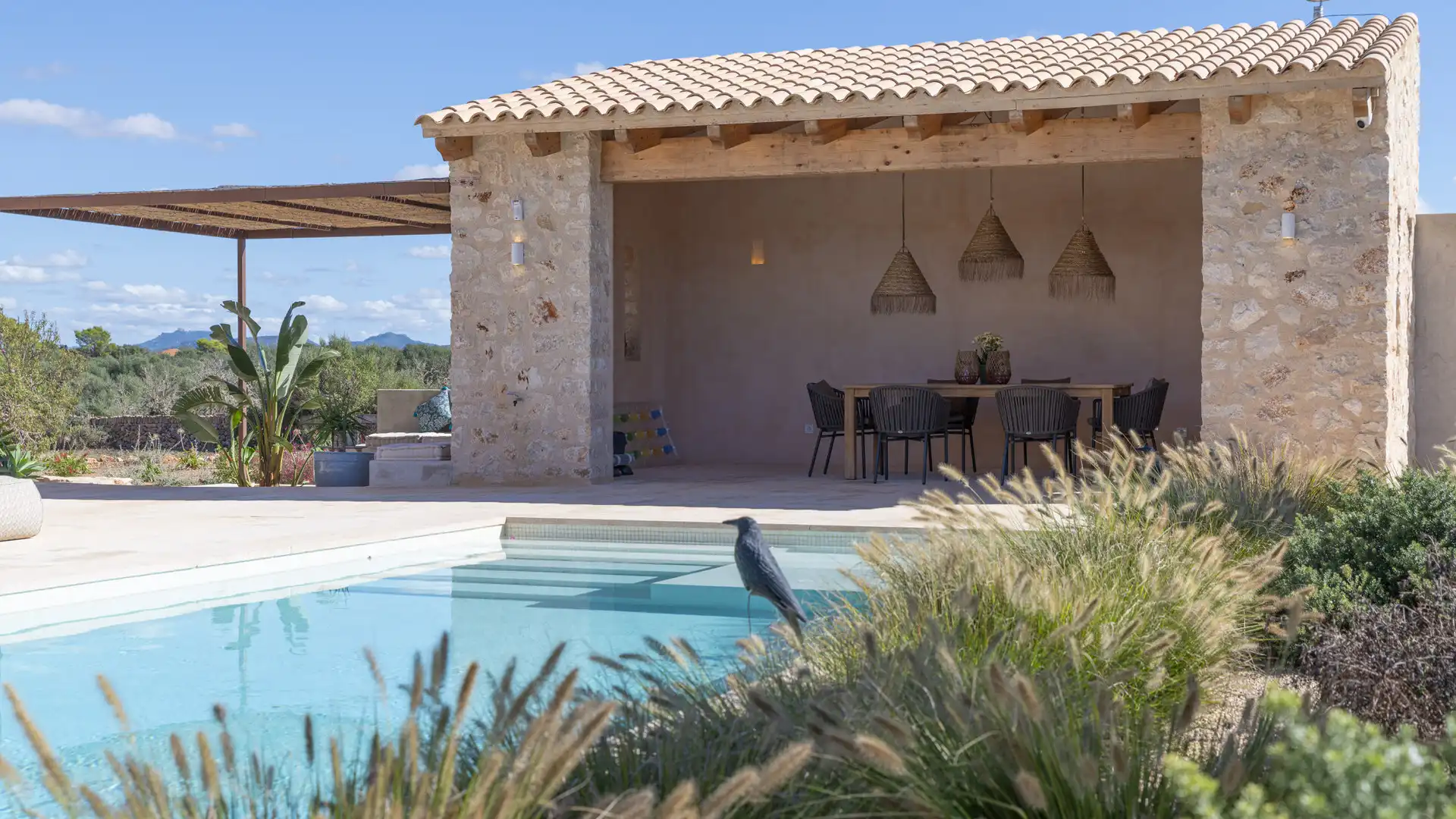 Terrace of Country homes for sale in Ses Salines  with Air Conditioner, Heating and Terrace