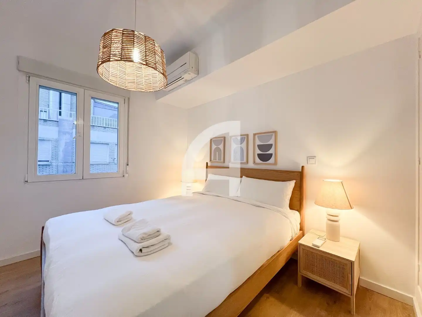 Habitación de Piso de alquiler en Madrid con Aire acondicionado, Calefacción y Amueblado