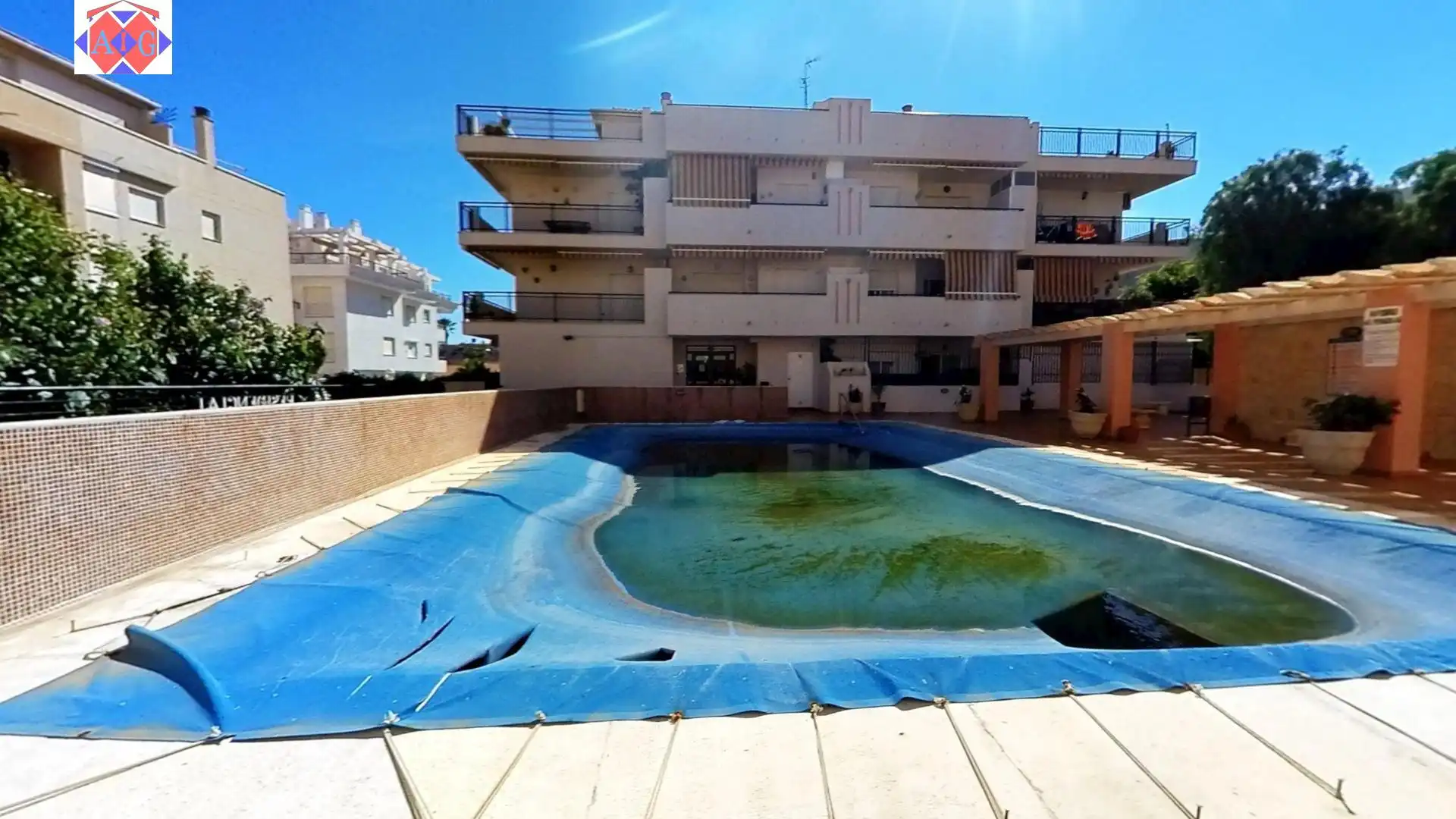 Piscina de Piso en venta en Gualchos con Terraza, Amueblado y Piscina comunitaria
